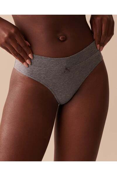 La Vie en Rose Cotton Thong Panty
