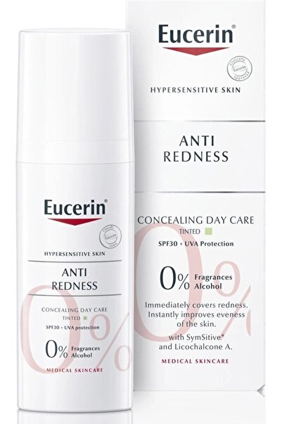 Eucerin Redness Relief Face Cream, Suitable for Sensitive Skin, with SPF 25 Sun Protection, 50ml