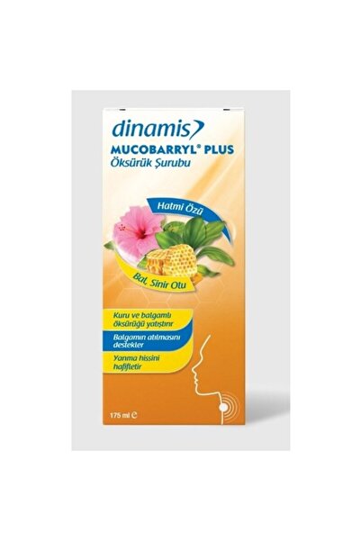 DİNAMİS Mucobarryl Plus Şurubu 175 Ml