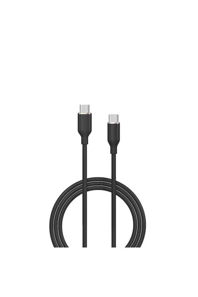 Devia Cablu Jelly EC632 USB-C la USB-C 1.2 m 60W 3A Negru