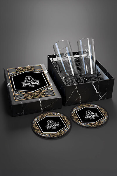 hediyemen Lüks İkili Rakı Bardağı Seti – Premium Kutuda Sunum – Sevgiliye Hediye