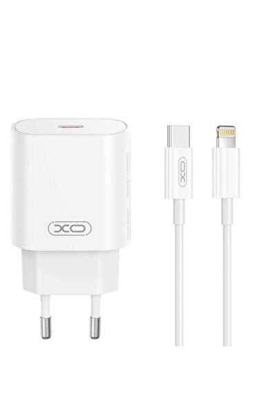 Sybero Wall Charger CE25 PD 25W 1x USB-C White + USB-C to Lightning Cable