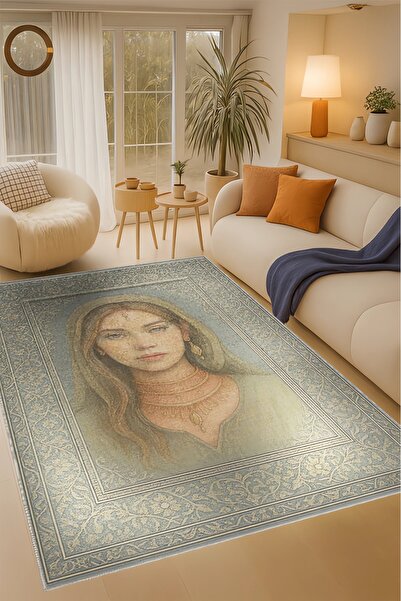 Rugs Modern Halı MOSSO Παραδοσιακό Σχέδιο Υφαντή Βάση Vintage Διακοσμητικό Χα...