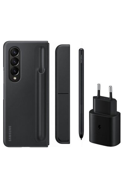 Samsung Θήκη τηλεφώνου για Galaxy Z Fold4 F936, Μαύρο, Μαύρο