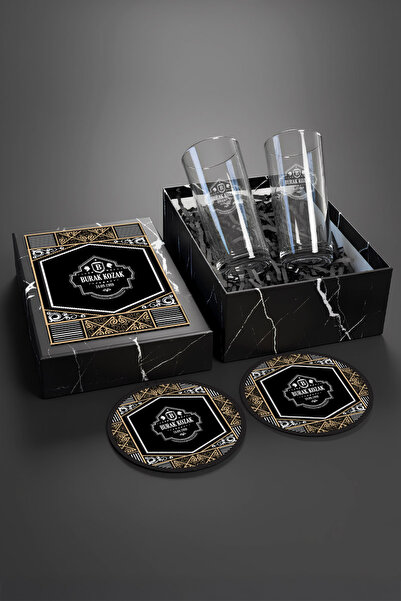 hediyemen Özel Tasarımlı Premium Rakı Bardağı Seti – İsmine Özel – Premium Ku...