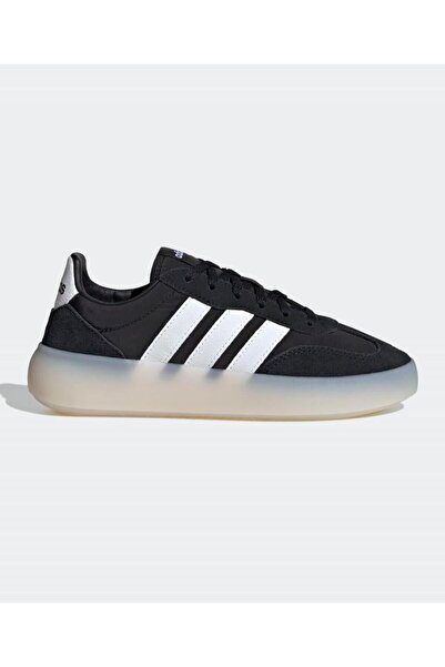 adidas حذاء باريدا ديكود من جلد الغزال برباط للإغلاق - أسود أساسي/أبيض سحابي/...