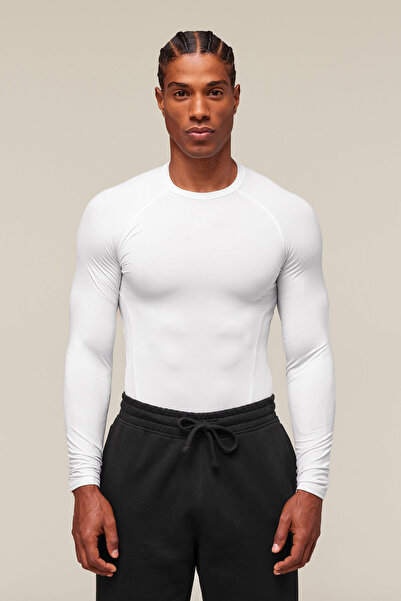 Stylovi Basic Long Sleeve Compression Body T-Shirt – Ultra Stretchy, Slim Fit, Comfortable