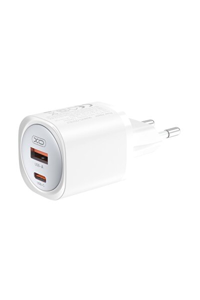 Xo Wall Charger CE21 PD 30W 1x USB-C 1x USB White