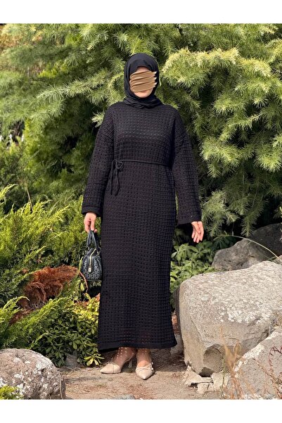 Nissra Φόρεμα με μακρυμάνικο εσώρουχο από διχτυωτό πλέγμα Ankanoor Anka252005