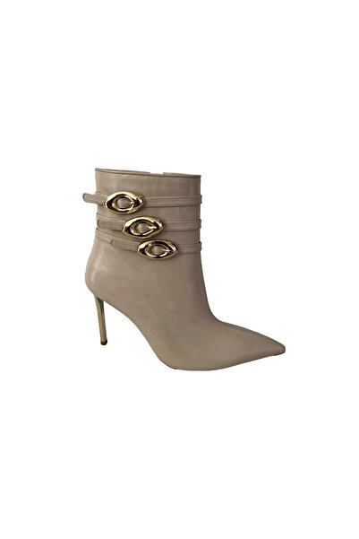 ATLANTİK rogan metal tokalı sivri burun bot