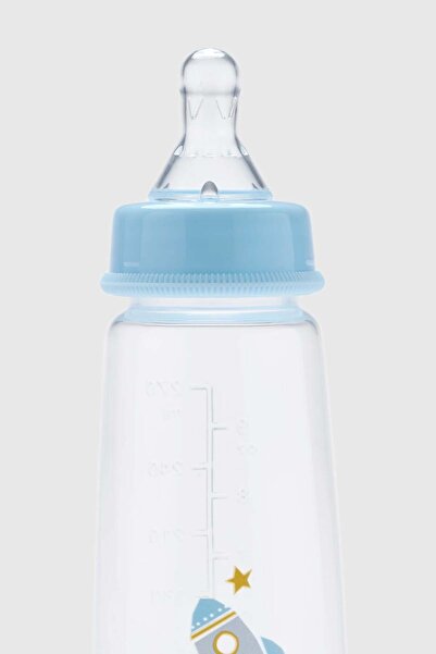 MOTHERCARE Narrow Neck Bottles, Blue Rocket 3-pack