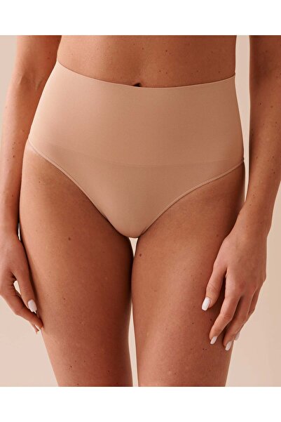 La Vie en Rose Seamless Fabric High Waist Shaping Bikini Panty