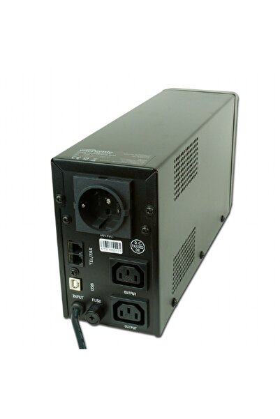 Gembird UPS Line-Interactive EG-UPS-032, 850VA