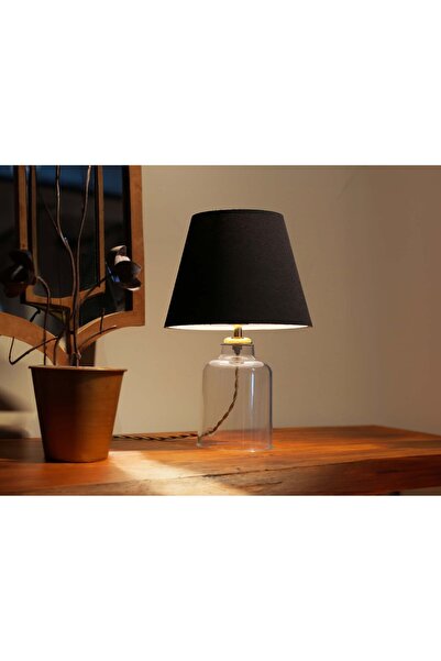 Storish Camila Masa Üstü Abajur Siyah