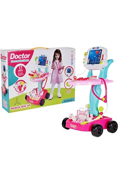 Est Complete Interactive and Creative Role Play Set, Little Doctor, 4-Wheel C...