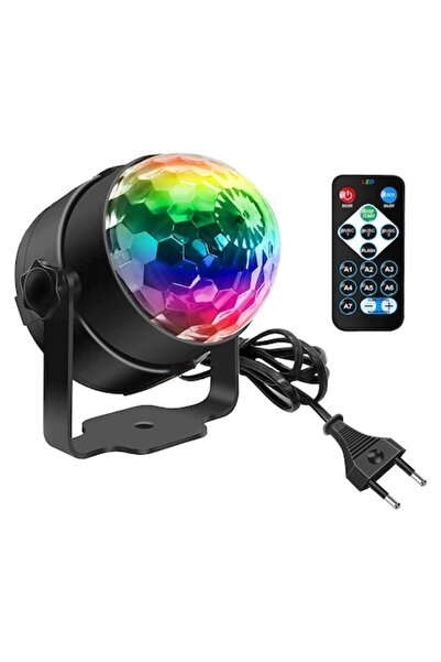 OEM Lampa disco, YWX®, joc lumini, control vocal, RGB, usb, stick,6W, telecomanda, moduri multiple, Mul