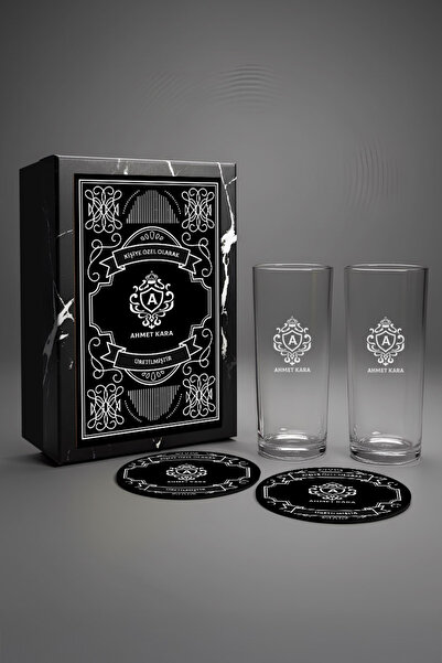 hediyemen Kişiye Özel Premium Rakı Bardağı Seti – Premium Kutusunda – İçki Se...