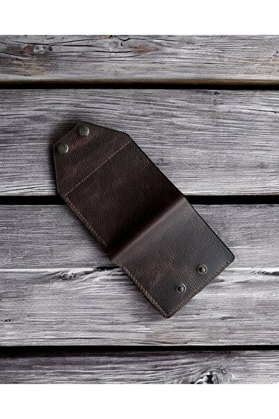 Nicevia Babil Lock Genuine Leather Wallet - Brown
