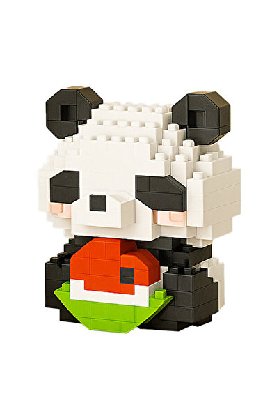 Genel Markalar 160 Parça Panda Karakter Figürü 3D Yapı Oyuncakları