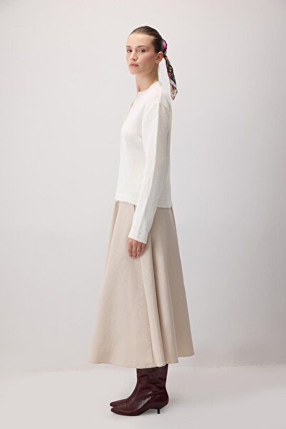 Touché Privé Buttoned Basic Knit Cardigan