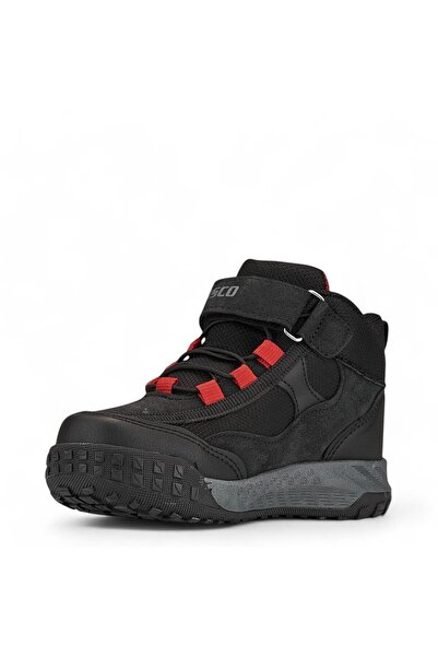 GÜLERSHOES Garantili Orijinal Su Geçirmez Kaymaz Outdoor Bantlı Çocuk Bot 31-32-33-34-35 Numara