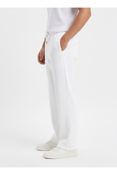 JACK CAPRİO 3-Thread Baggy Men's Sweatpants Thick Cotton Lining Keeps Warm in Winter Does Not Fade When Washed