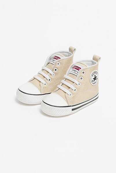 BYS BABY FASHION Erkek Bebek Kaymaz Taban Patik 0-6 Ay (18 numara) 6-12 Ay (19 Numara) Ev Botu / Panduf