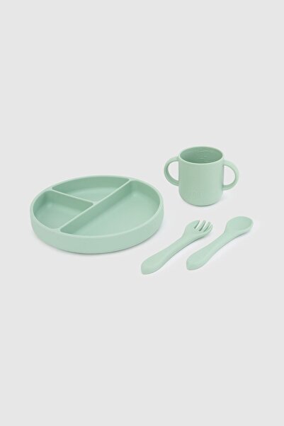 MOTHERCARE Second Stage 4-Piece Weaning Set - Mint