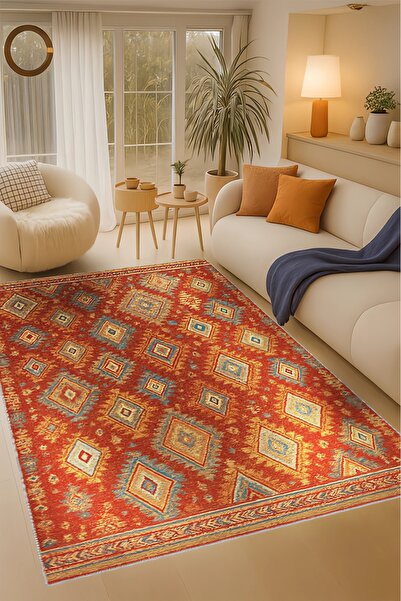 Rugs Modern Halı سجادة ديكور عتيقة بنمط البقلاوة من مويسو، موديل مويسو1155