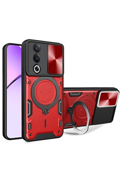 Sybero Protective Case for Oppo A80 5G (Noble Red) -
