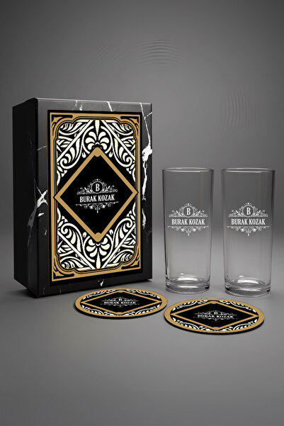 hediyemen Kişiye Özel Premium Rakı Bardağı Seti – Premium Kutusunda – İçki Se...