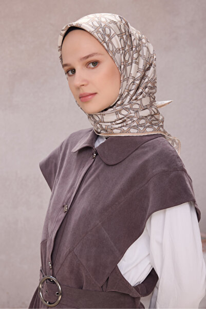 Belli Μεταξωτό κασκόλ με γεωμετρικό σχέδιο 4214D01 87