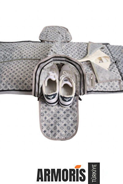 Armoris Yeni Nesil Kırışma Önleme Takım Elbise Gömlek Pantalon Davet Toplantı Kıyafet Kılıfı Seyahat Çantası