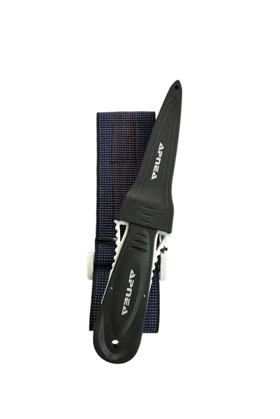 Apnea Attack 9cm Dalış Bıçağı Kol Bantlı Kakıçlı