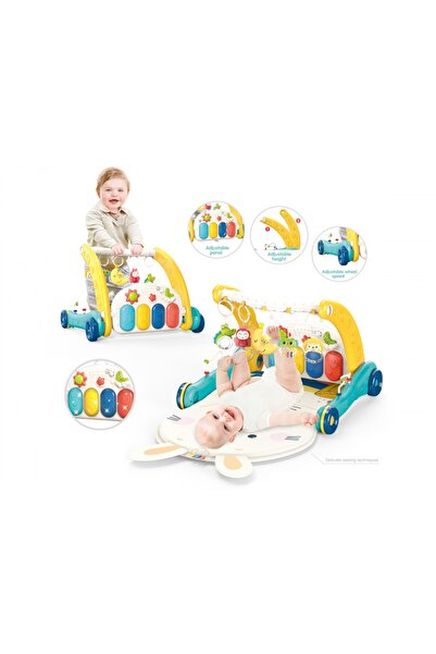 OEM Centru de activitati 2 în 1 pentru Bebeluși - Antemergător & Saltea de Jo...