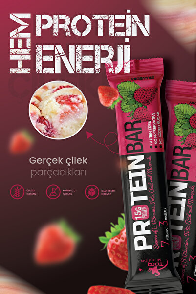Torq Nutrition Protein Bar Tanışma Paketi 50 gr. x 3 adet