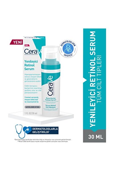 CeraVe Yağlı ve Düzensiz Ciltler için Retinol Serum 30 ml