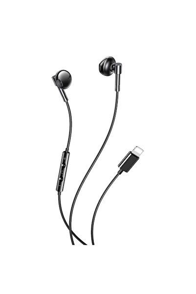 GOLDENSVETIACOM Căști cu fir XO EP61 pentru iPhone cu microfon (Lightning), n...