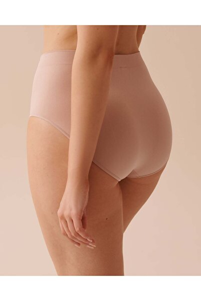 La Vie en Rose Seamless Fabric High Waist Bikini Panty