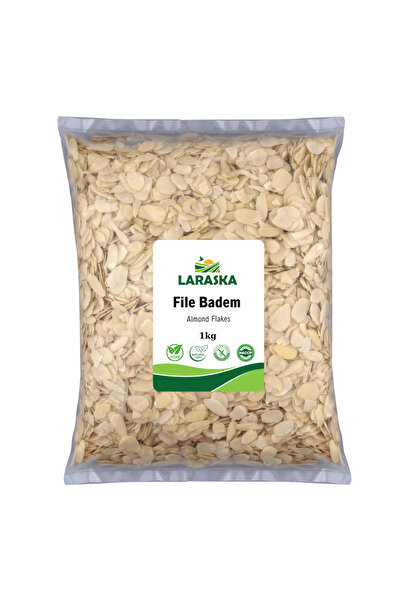 Laraska File Badem 1kg Almond Flakes Taze Yeni Mahsül