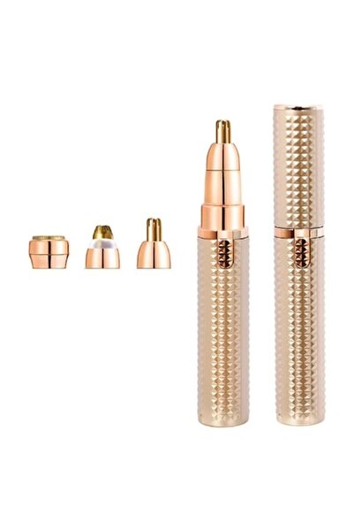 K KATHODE Aparat de tuns 3 în 1 FlawLBss – nas, sprâncene și corp, auriu-roz,...