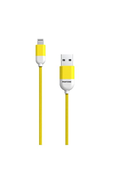 Pantone MFi USB-Lightning Cable 1.5m 2.4A PT-LCS001-5 Yellow 102C