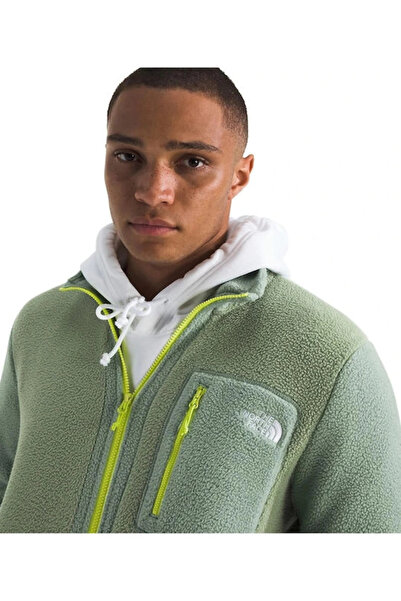 THE NORTH FACE Yumiori Full Ανδρική Ζακέτα Fleece Πράσινη