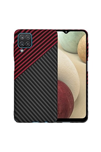 Sybero Protective Case for Samsung Galaxy A12 / M12 - Noble Red Vortex (Sybero)