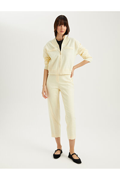 BGN workshop Cotton Viscose Karısım Zippered Coat