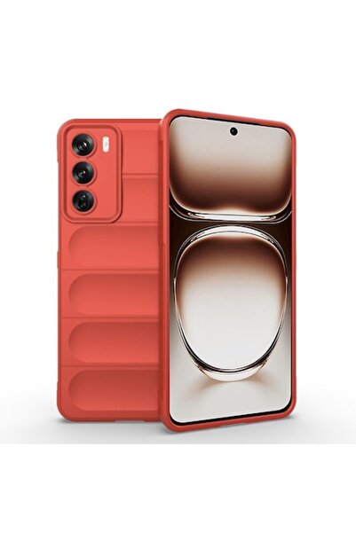 Sybero Protective Case for Oppo Reno12, N28, Thermoplastic, Noble Red