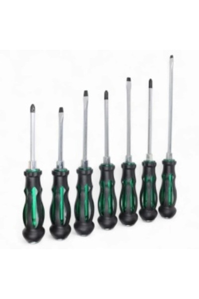 Mega Tools Profesional Set of 7 mechanical screwdrivers with magnetic tip GC 027