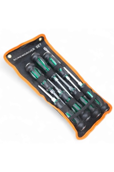 Mega Tools Profesional Set of 7 mechanical screwdrivers with magnetic tip GC 027