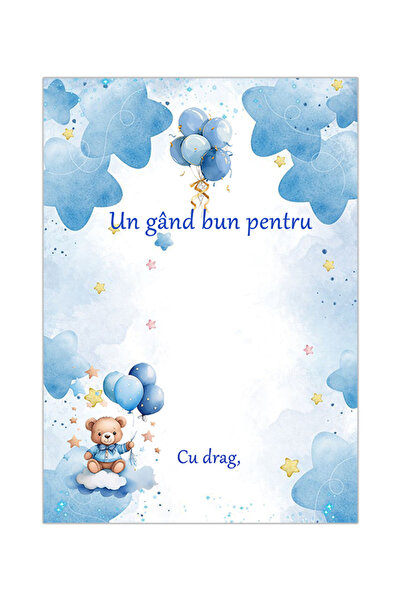 OEM Card invitați "Un gând bun..." - set 30 buc
