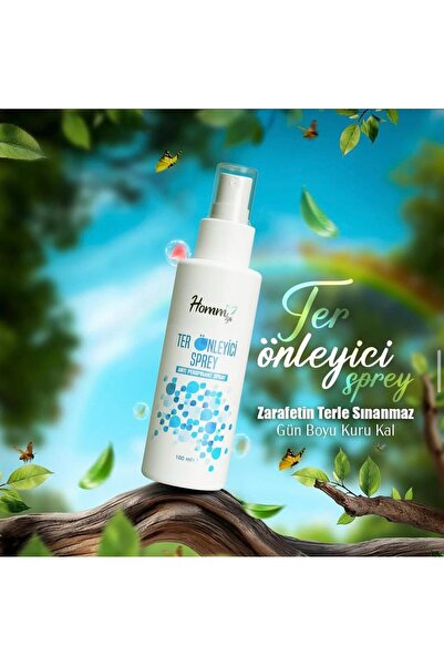 Homm Bitkisel Ter önleyici sprey 100ml